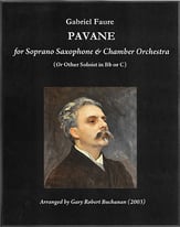 Pavane Op. 50 Orchestra sheet music cover